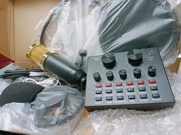 Sound Card Condenser V8 Microphone - thumbnail 3