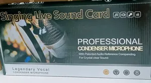Sound Card Condenser V8 Microphone
