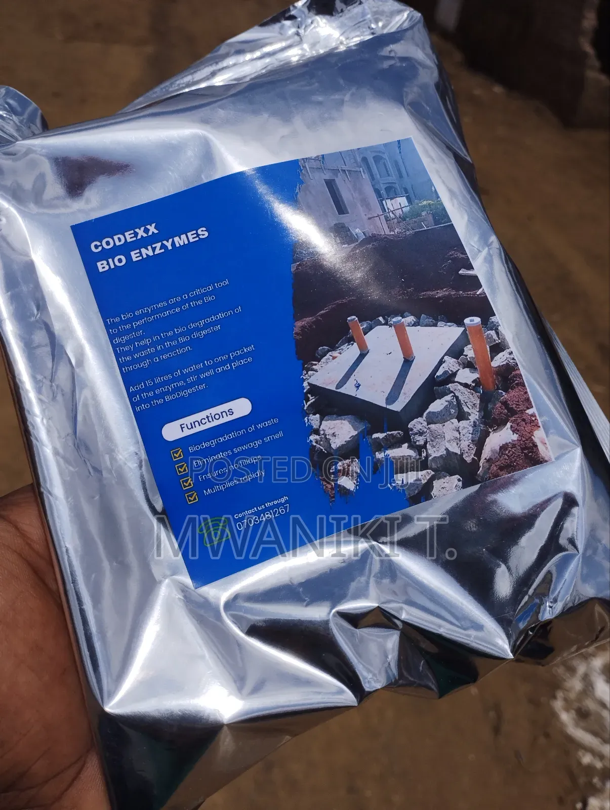 Biodigester Enzymes/Bacteria 7years for Commercial and Domestic Use