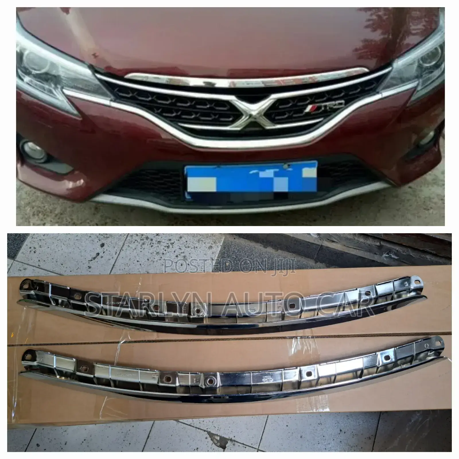 Bonnet Chrome Toyota Mark X 2014