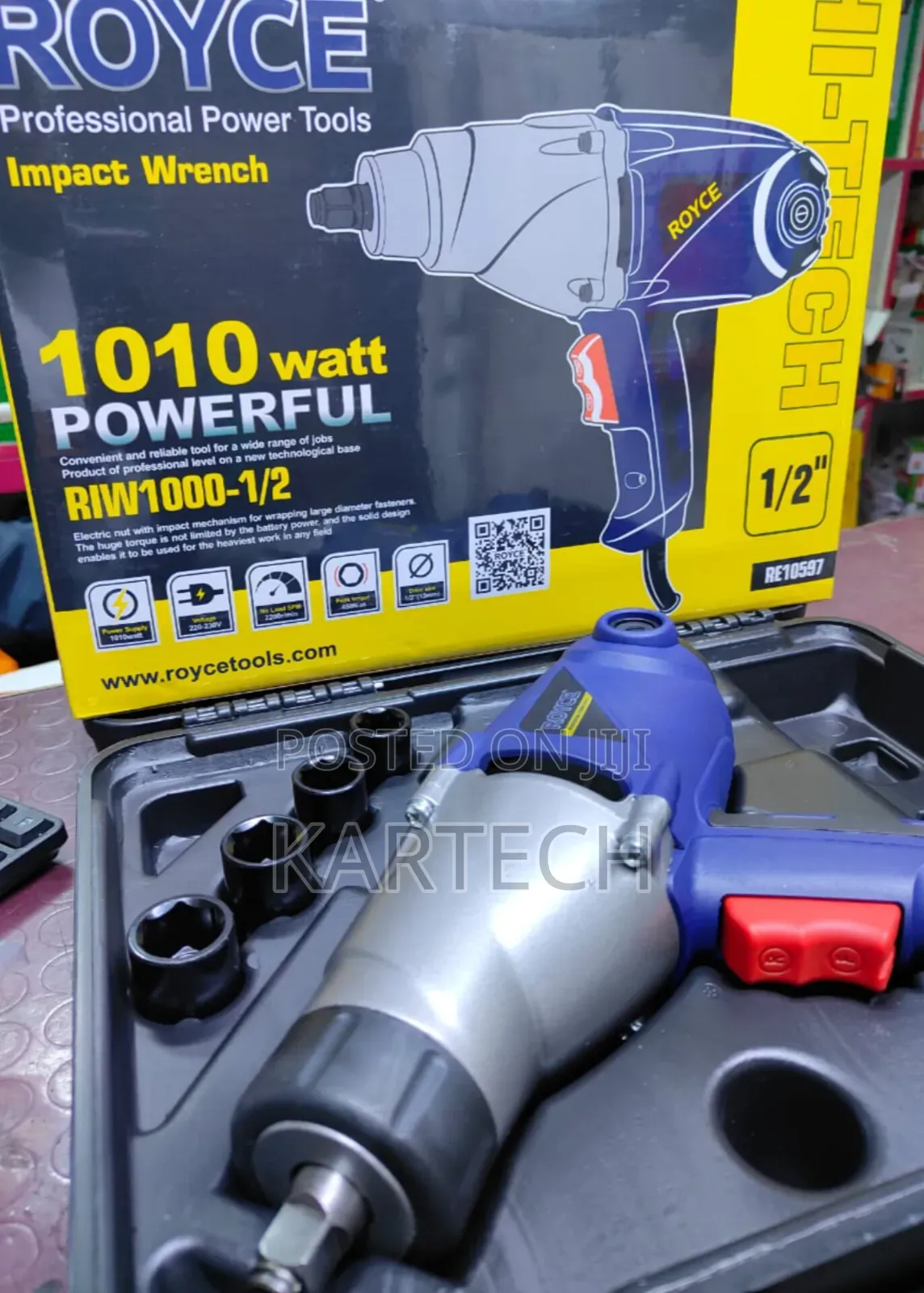Royce Electric Impact Wrench 1010 Watts