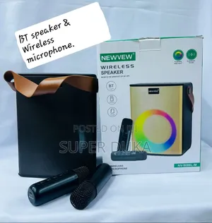 Rechargeable Bluetooth Newvew Speaker Wireless Microphone