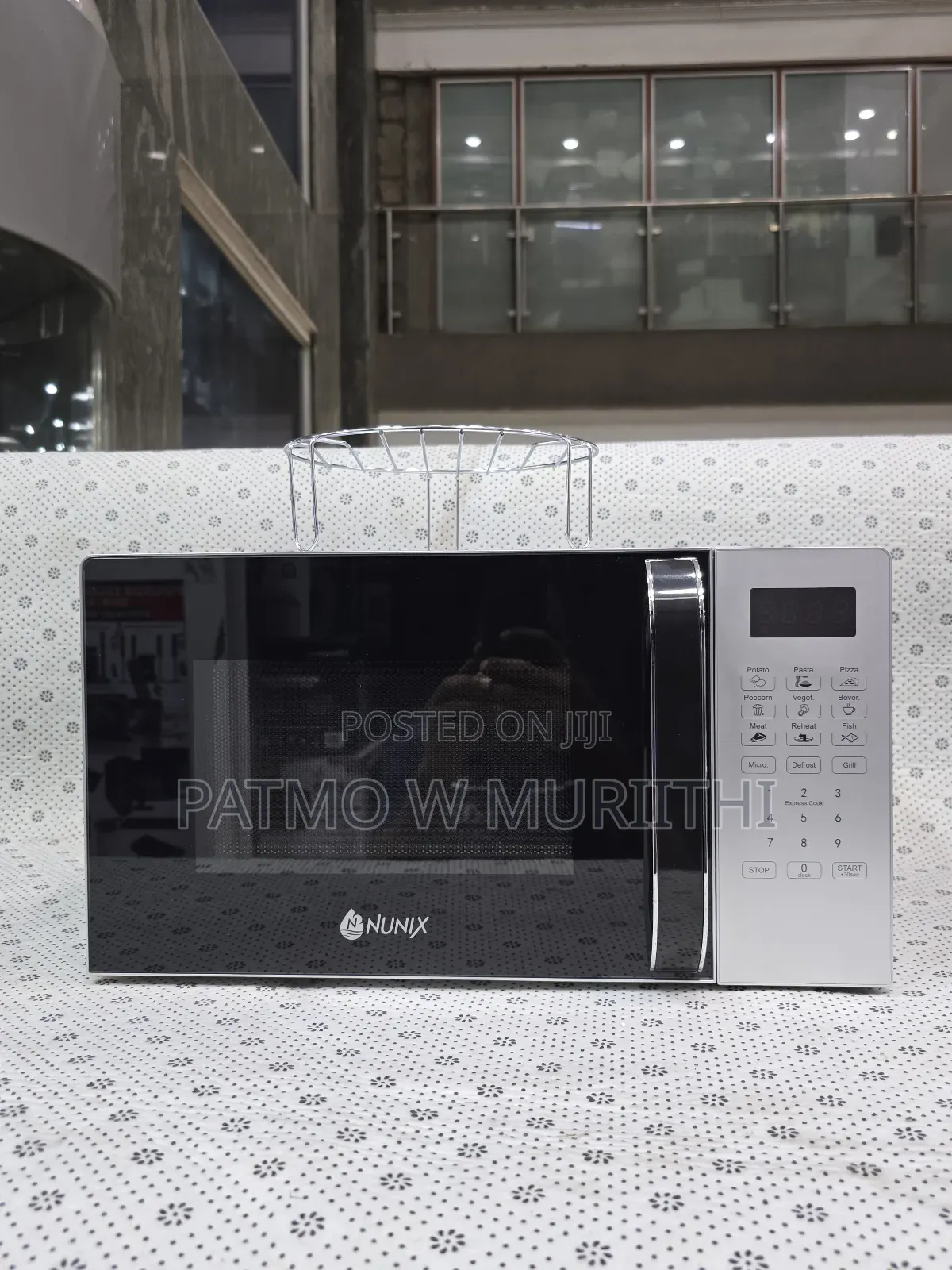 Microwave, Nunix Digital Microwave 20L +Grill, Silver