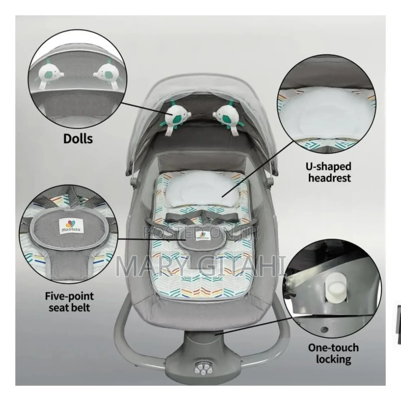 Electric Smart Baby Electric Rocking Chair Baby Swing at