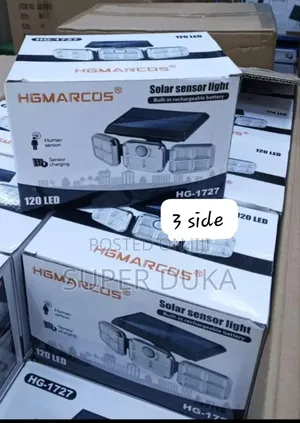 Solar Sensor Garden Light.Best Quality 3 Side Foldable.Offer