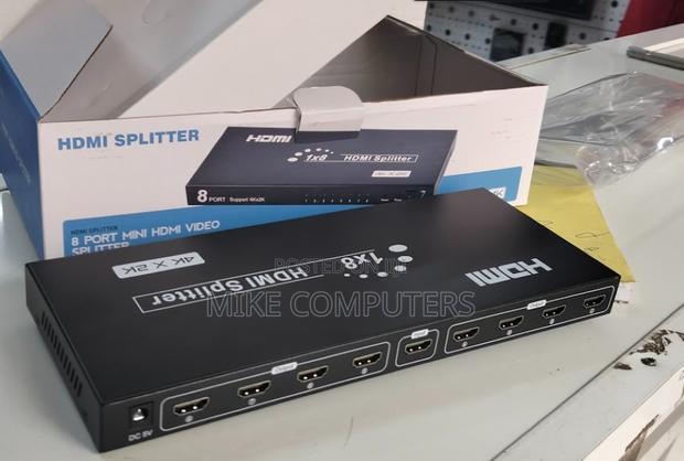 Premium Quality HDMI 1x8 Splitter: 8-Way Distribution