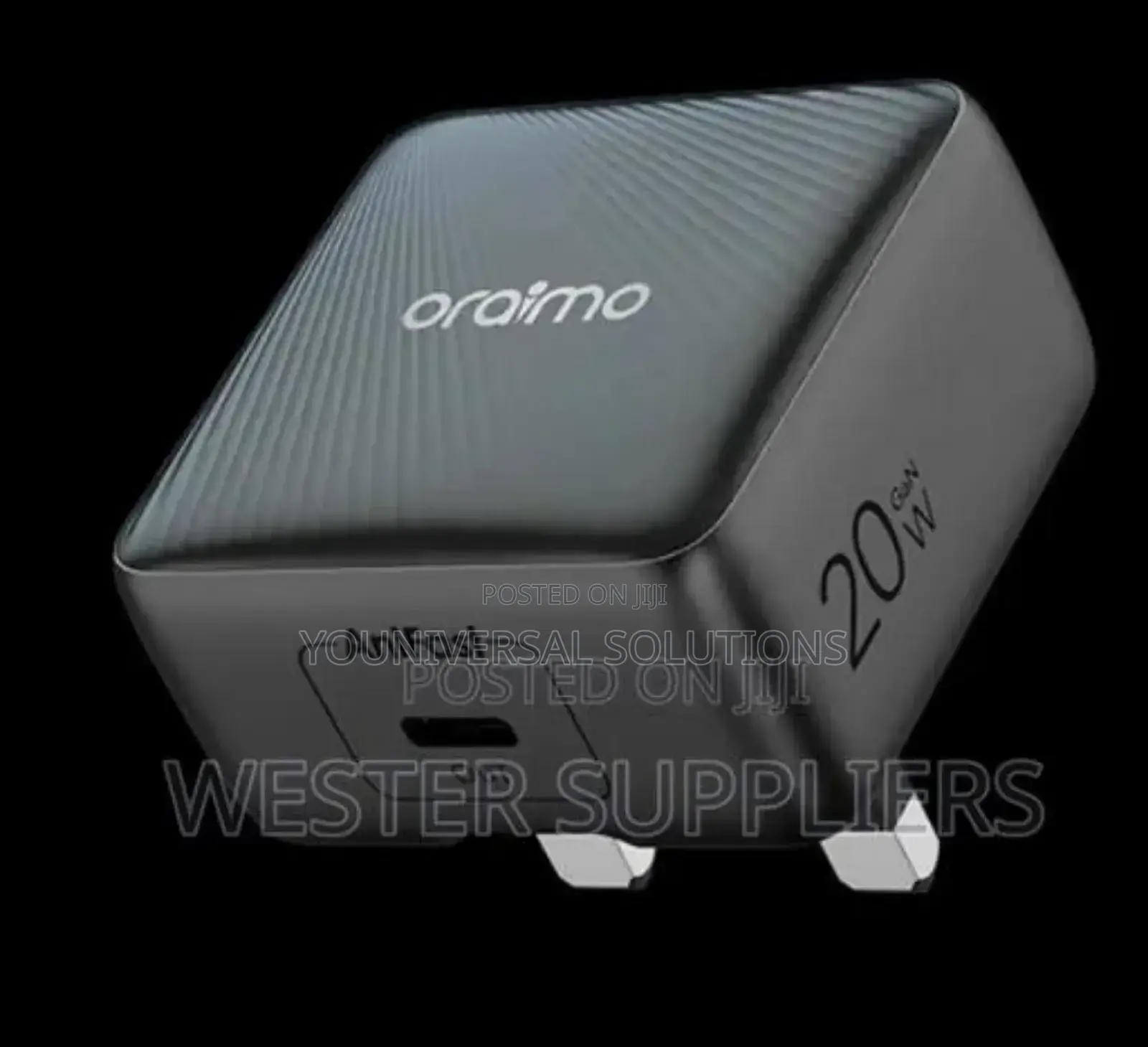 *Oraimo Powercube 20w Gan Wall Charger Kit