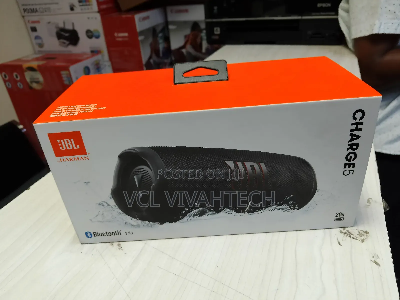 JBL Harman Charge 5 Black Speaker