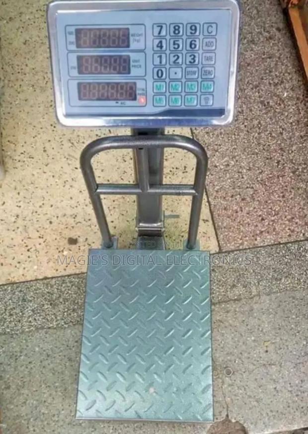 300kg Big Base Platform Scale With Guard - main view