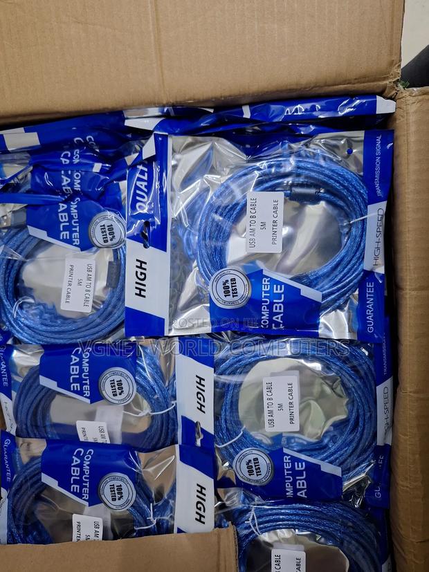 USB Printer Cable 5meters - thumbnail 2