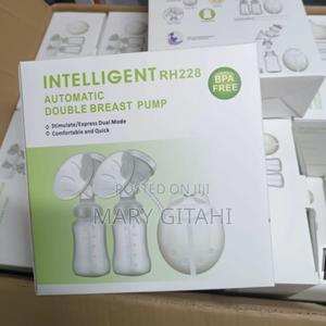 Manual Breast Pump With Extra Milk Bottle- Multicolour - thumbnail 2