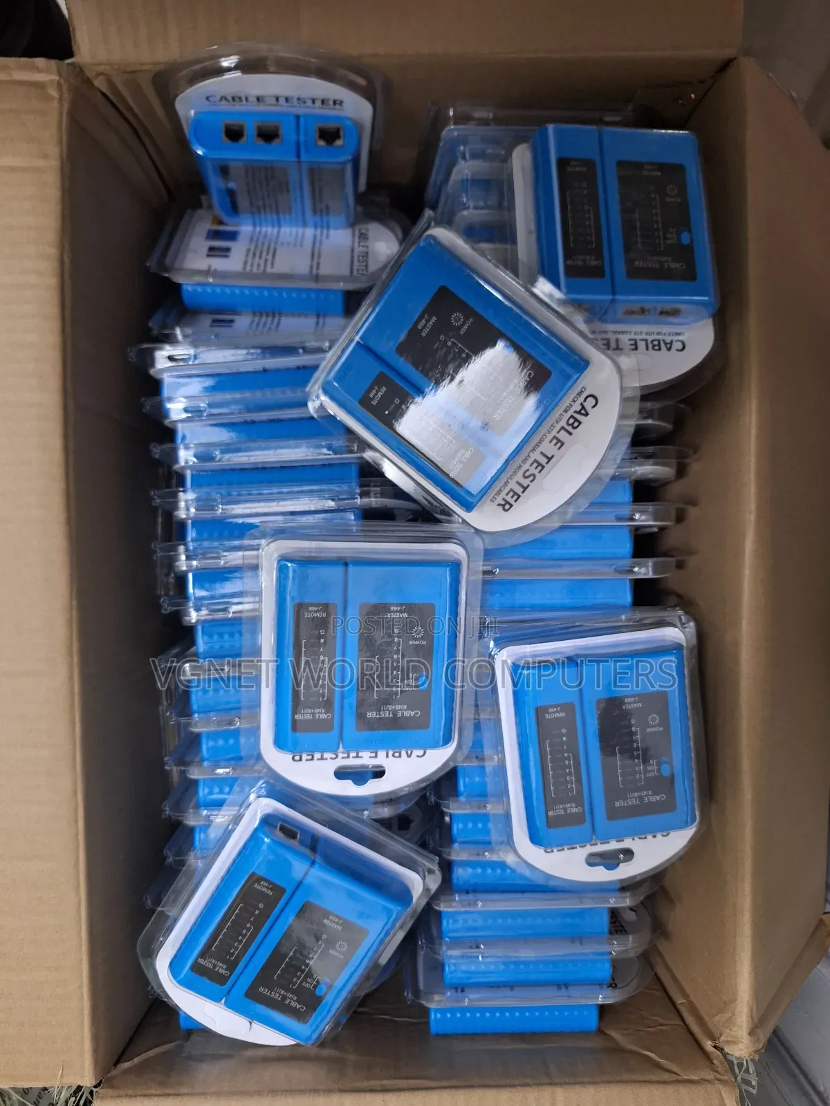 Cable Tester for Utp,Stp,Ethernet and Coaxial Cables