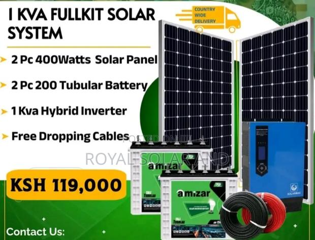 1kw Solar System With 800w Solarpanel - main view