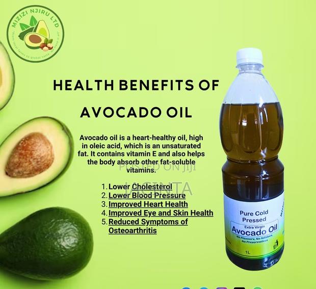 Pure Extra Virgin Avocado Oil - main view