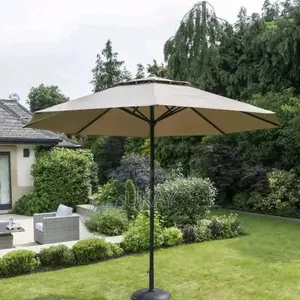 Costway Outdoor Patio Umbrella With Base