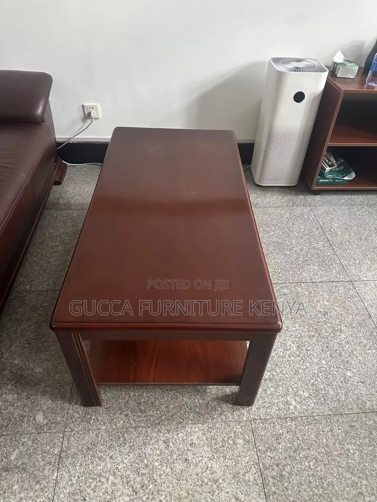 Coffee Tables:120cm Wooden Mahogany Simple Coffee Table