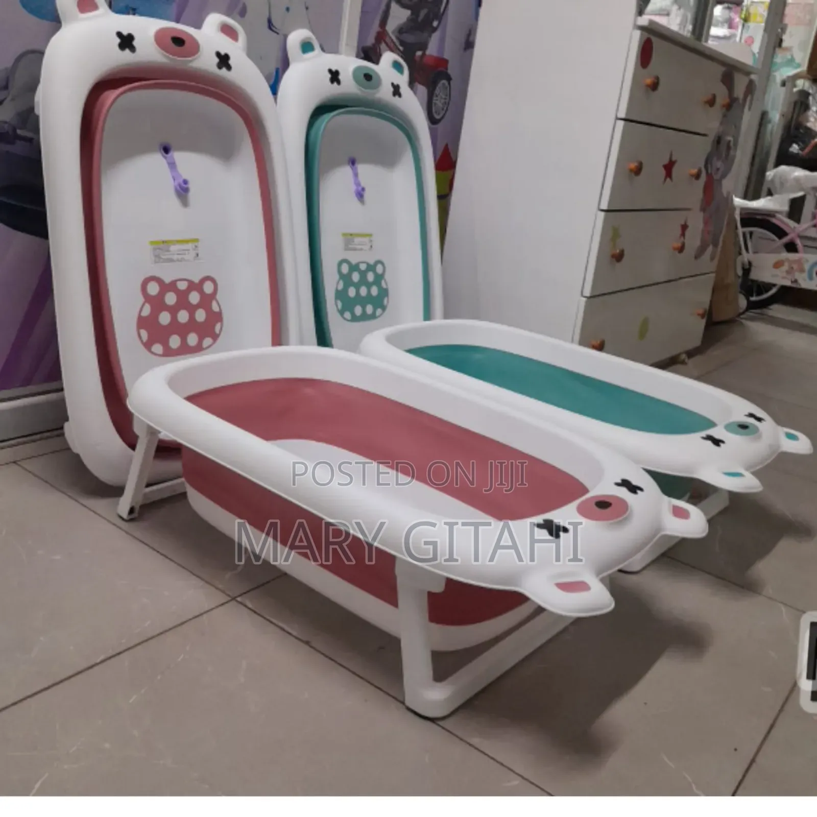 Foldable Baby Bath Tub/Basin