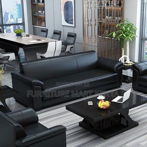Office Sofa : Modern Black Design Sofa Set in Mombasa Road - Furniture, Furniture Mart Kenya ...