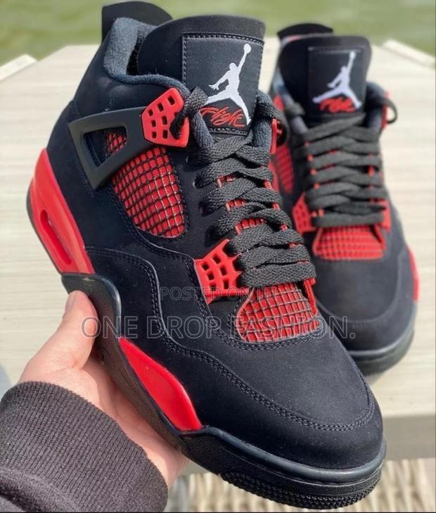 Jordan 4 Thunder Red - main view