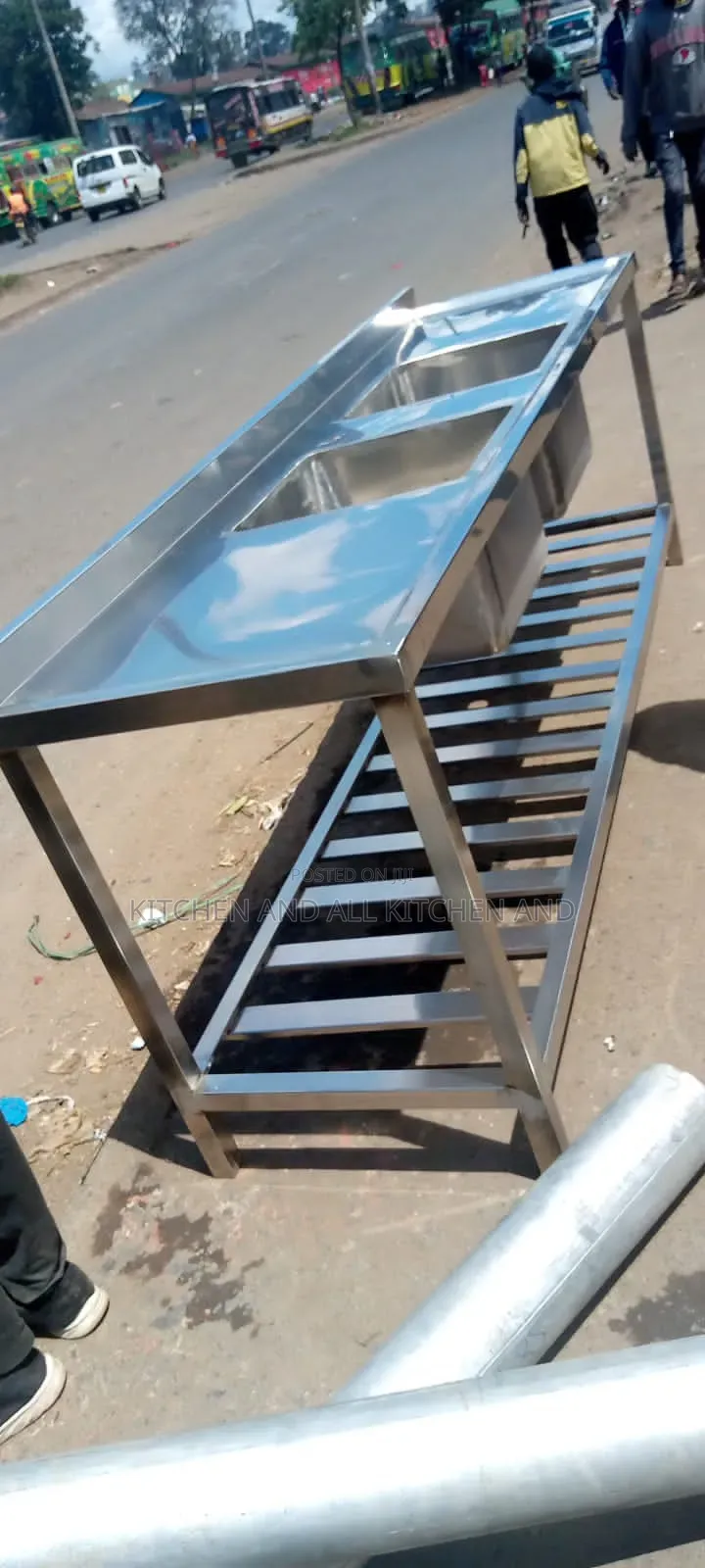 D Bowl Sink,With a Rack