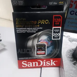 128gb Extreme Pro Sandisk Memory Card