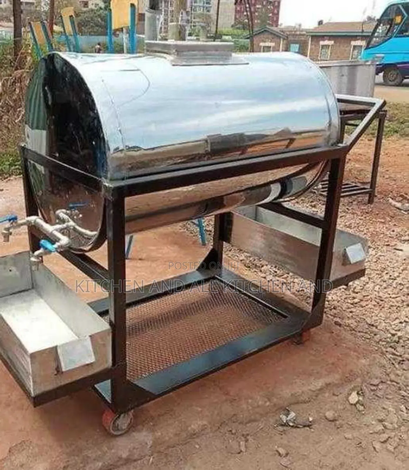 Ss Cylindrical Tea Urn