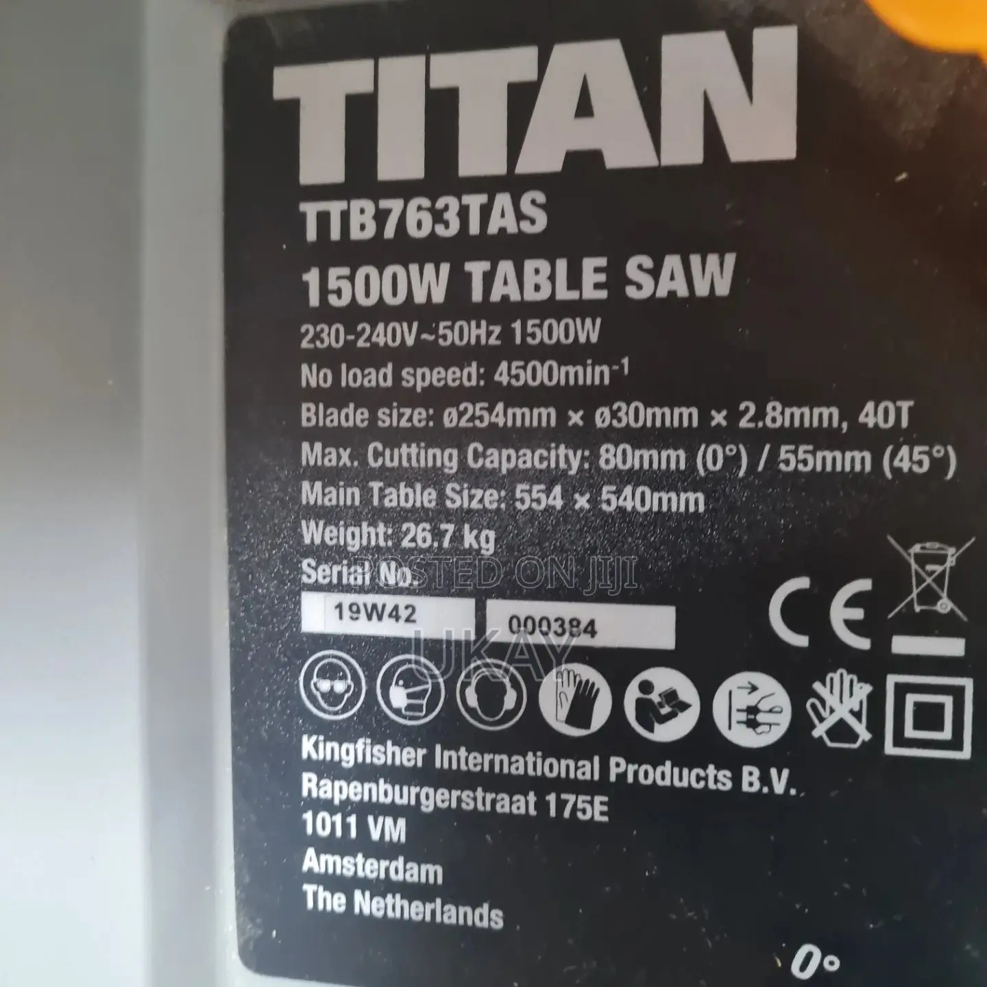 Titan Table Saw