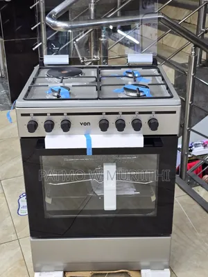 Von Cooker , 55×60 3gas Burner +1hot Plate