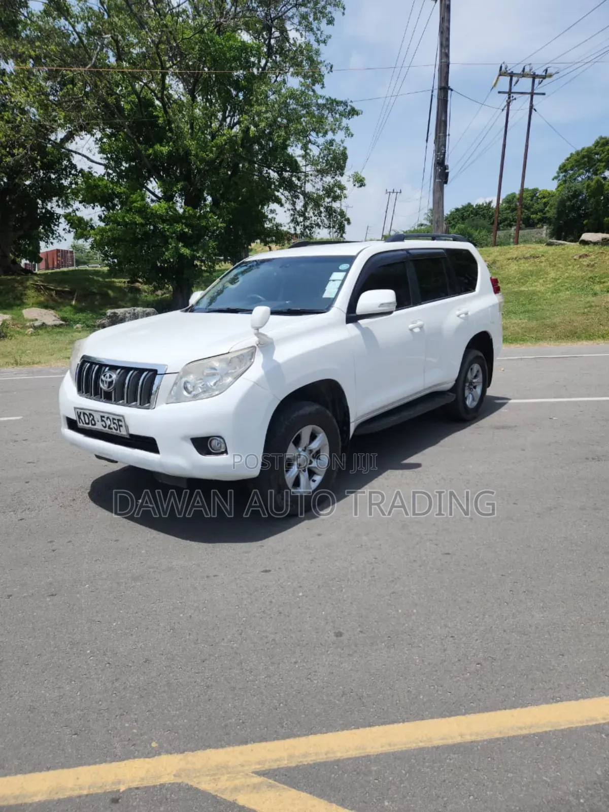 Toyota Land Cruiser Prado 2014 White