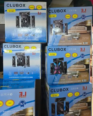 3.1ch Clubox 12000 Watts Woofer System With Remote Control