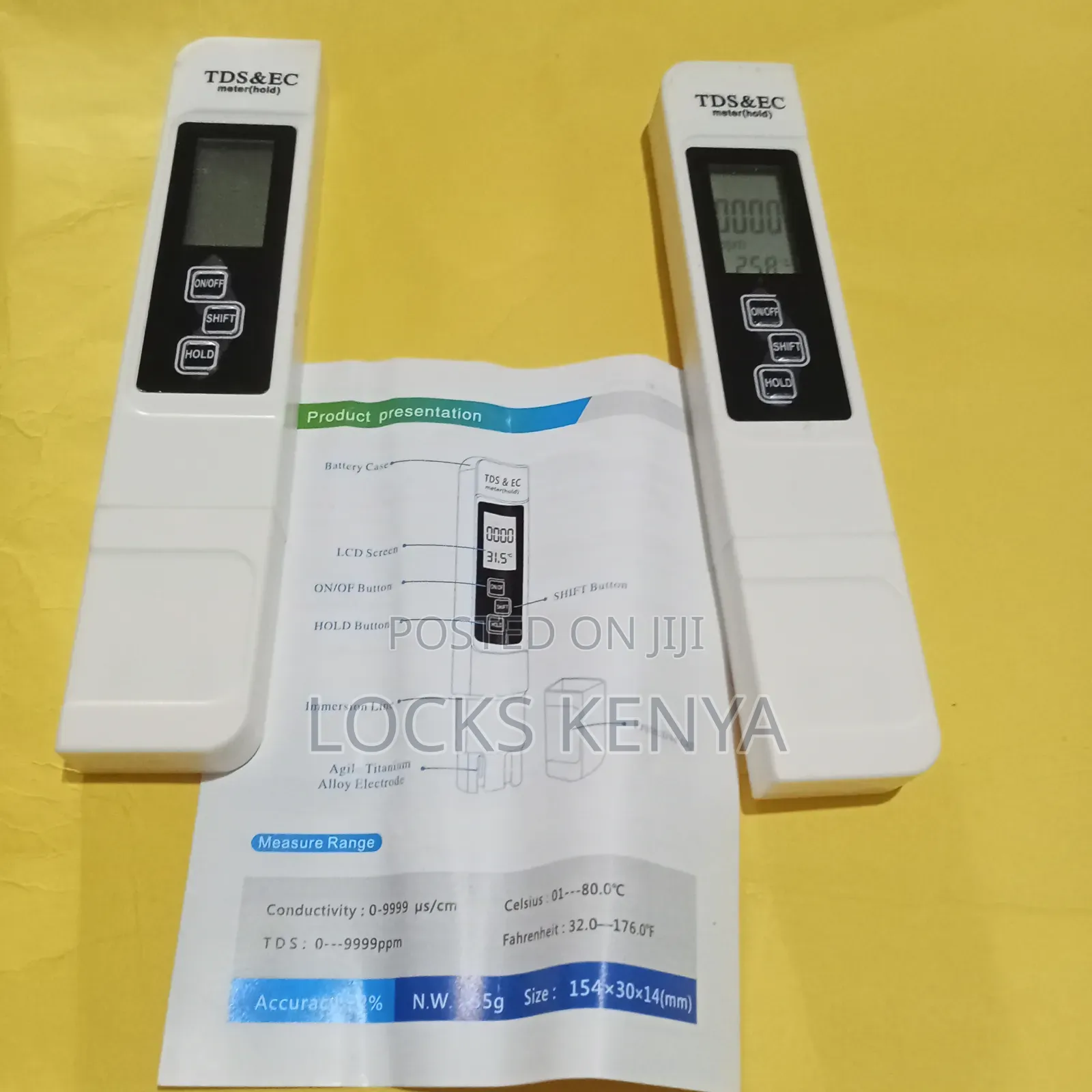 Beverage Production TDS Water Quality Meter