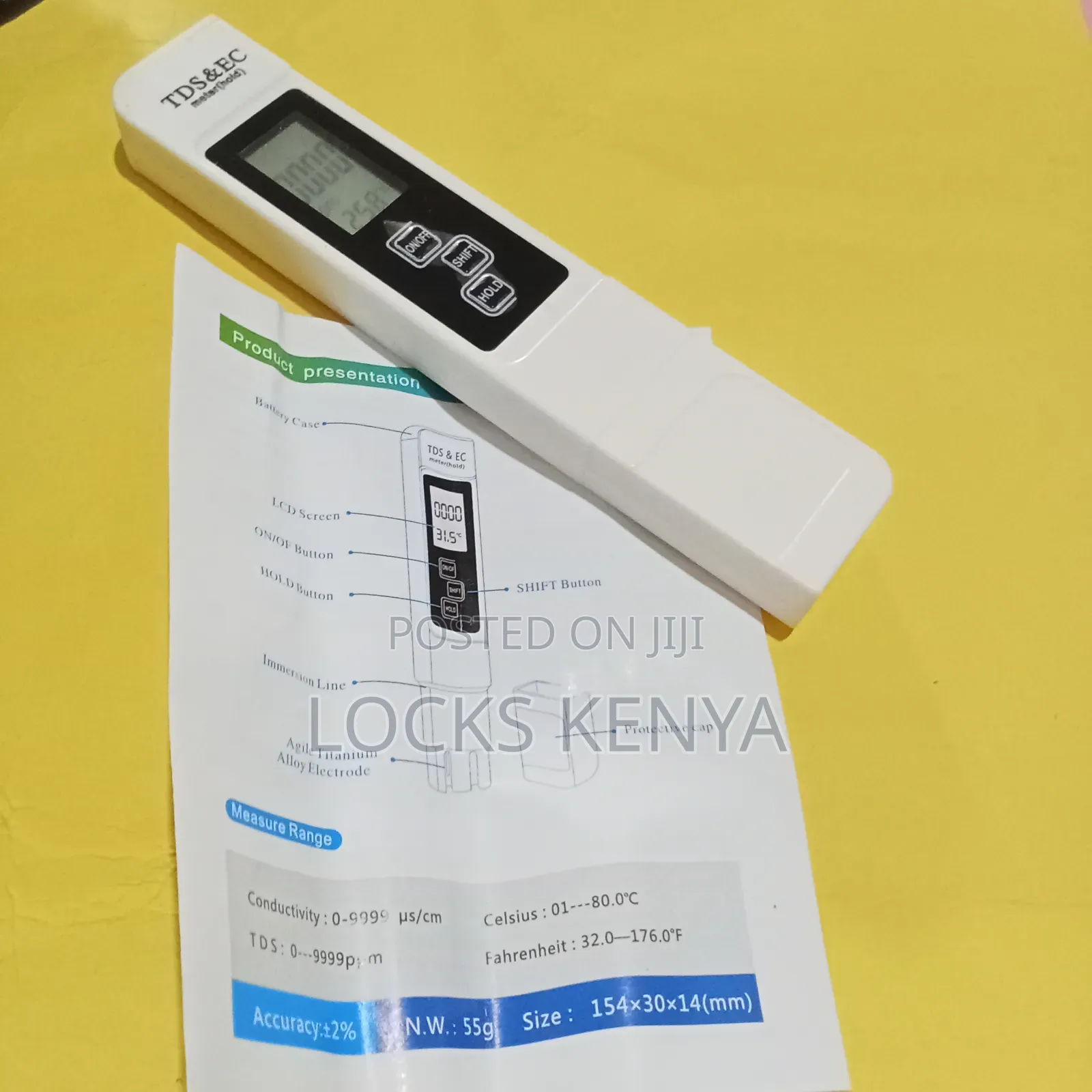 Juice Companies TDS Water Quality Tester