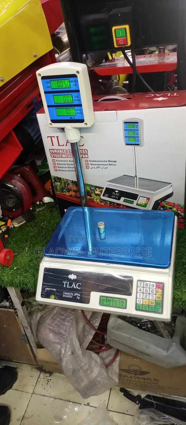 40kg Electric Computing Scale With Digital Display - main view