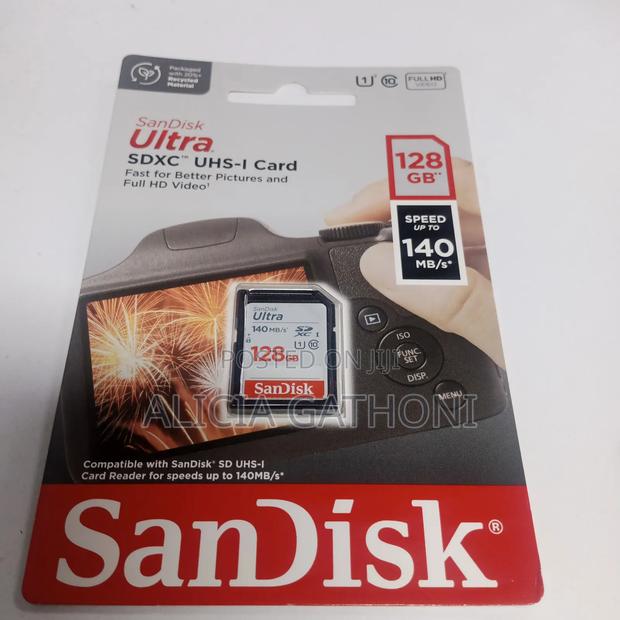 128 Gb Camera Memory Card 140mb/S - main view