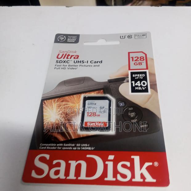 128 Gb Camera Memory Card 140mb/S - thumbnail 2