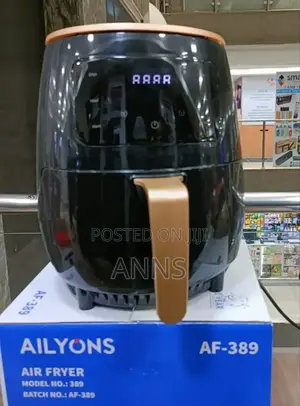 6litres New Model Ailyons Black Air Fryer