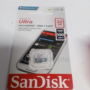 32 GB Sandisk Ultra Memory Card 100mb/S - main view