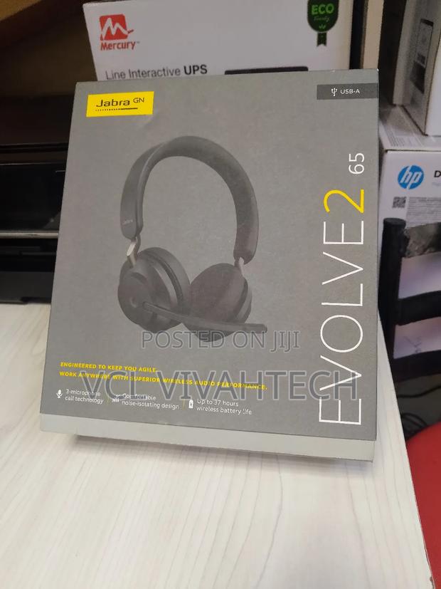Evolve2 65 Bluetooth Stereo Headphones Jabra - main view