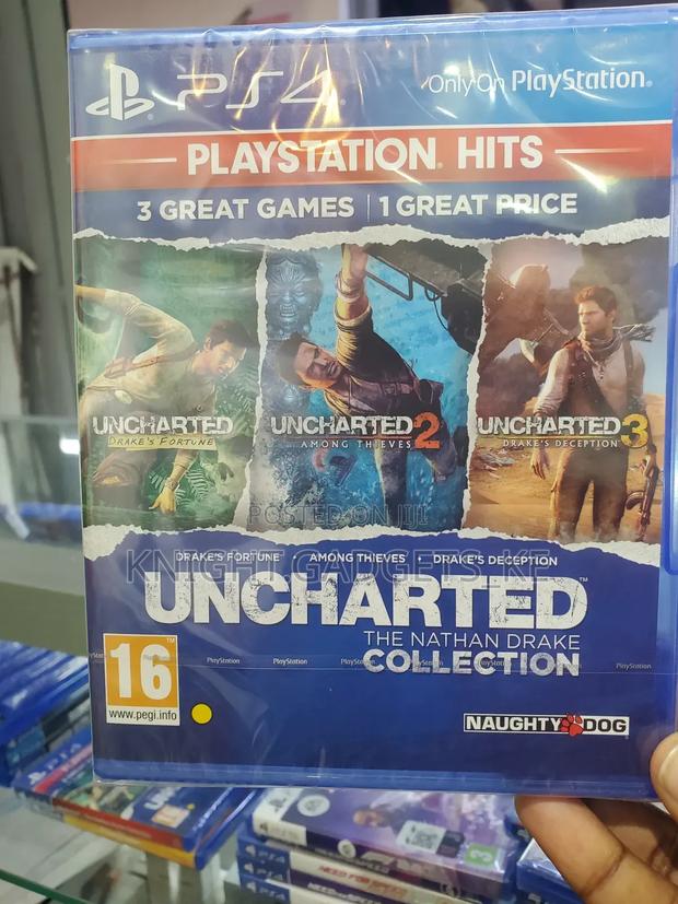 Uncharted the Nathan Drake Collection Ps4 - main view