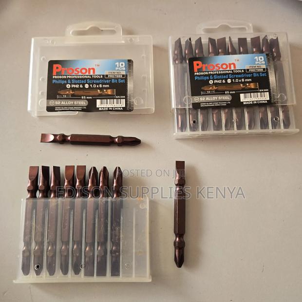 Screwdriver Bits Phillips Slotted Screwdriver Bits - thumbnail 3