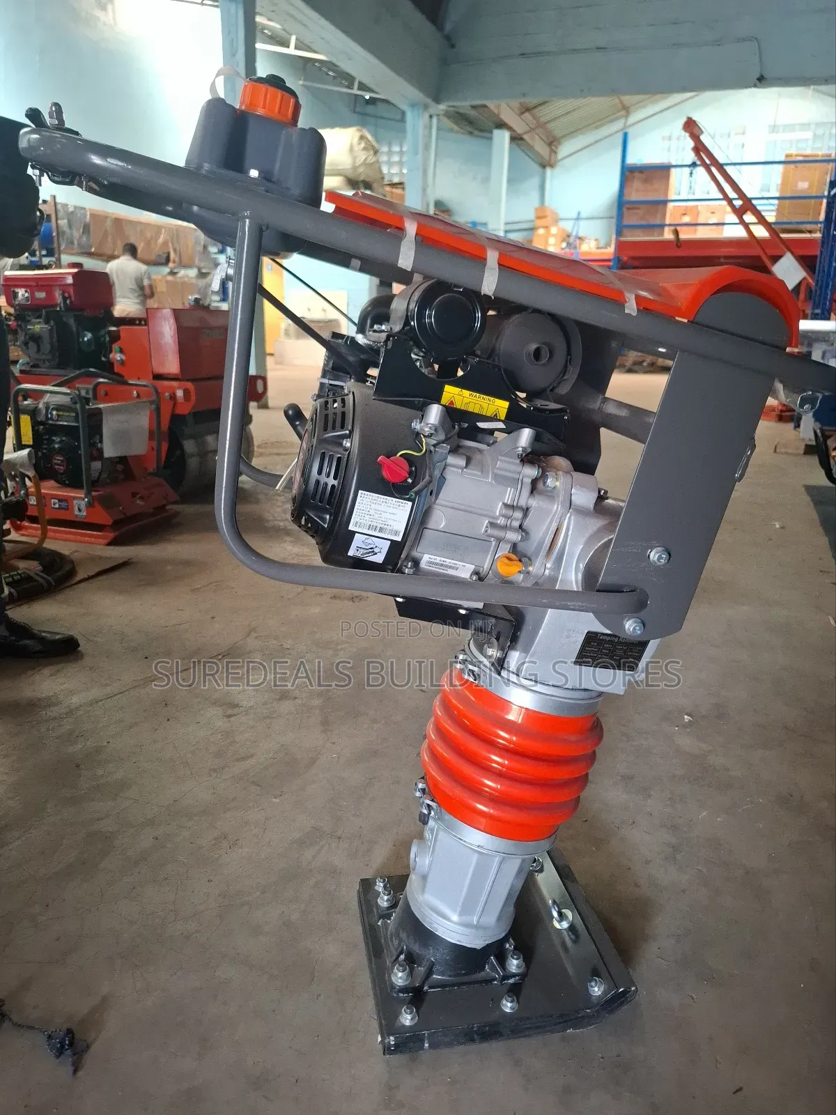 196cc Tamping Rammer Compactor