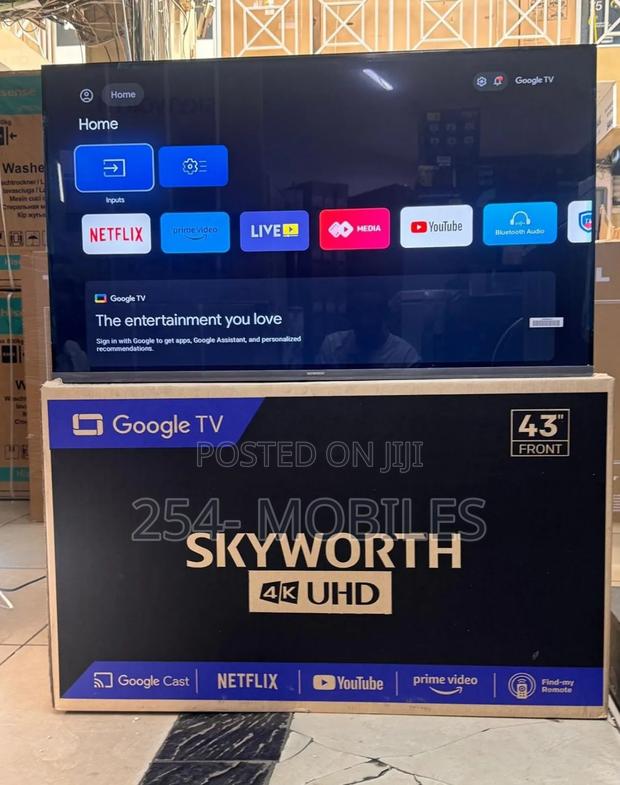 Skyworth 43 Inch Android Smart L Tv 43g6500h Resolution - thumbnail 3