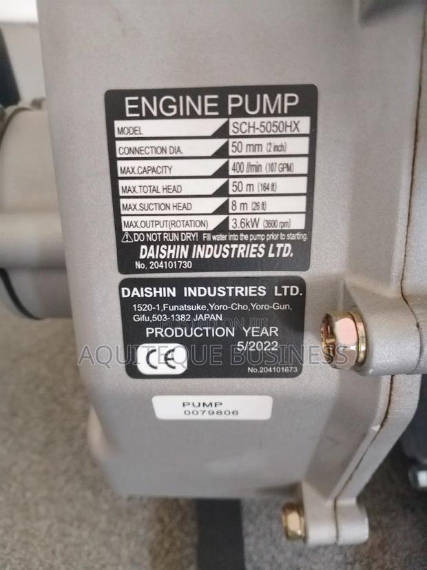 Honda Engine Water Pump 3"- High Pressure - main view