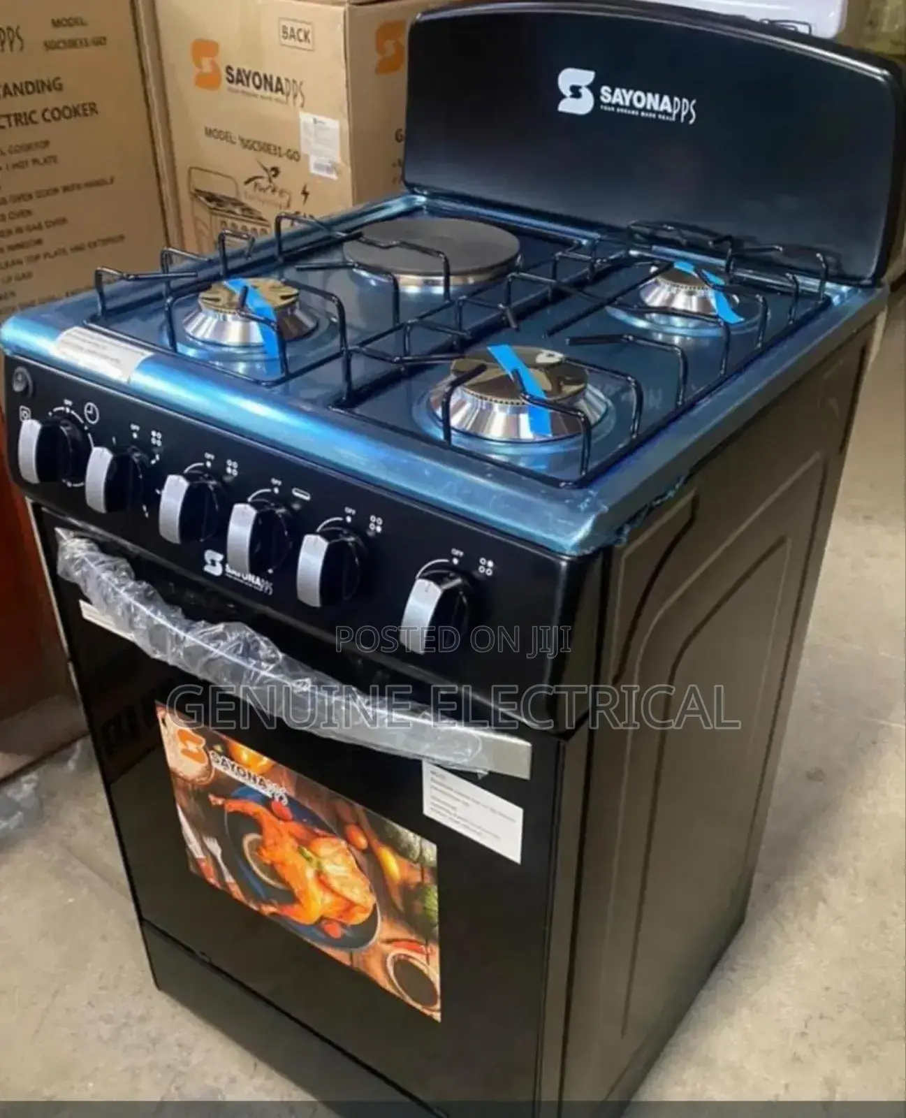 Sayona 3+1 Standing Cooker