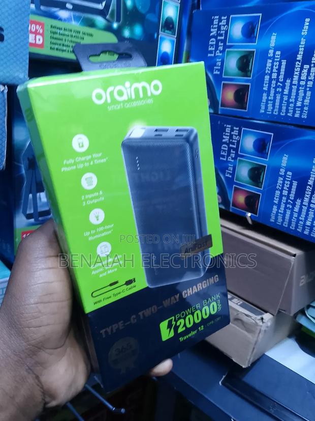 Slim Oraimo Powerbank 20000 Mah Portable