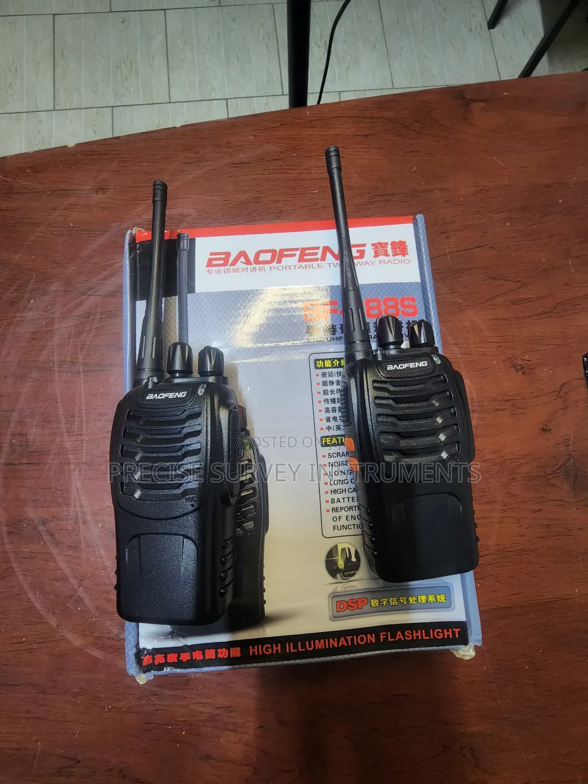  Range Baofeng Walkie Talkie