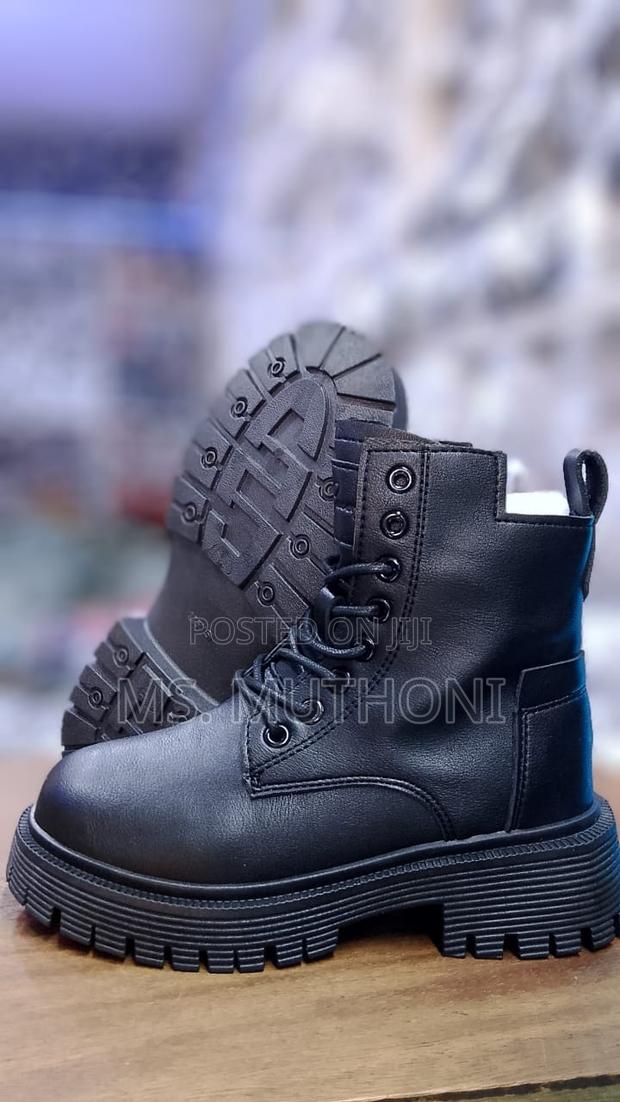 Ladies Lace Upankle Boots Size 35 36 37 38 39 40 - thumbnail 3