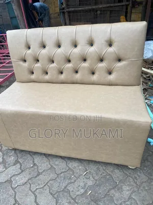 4ft Brown Restaurants and Bar Couches