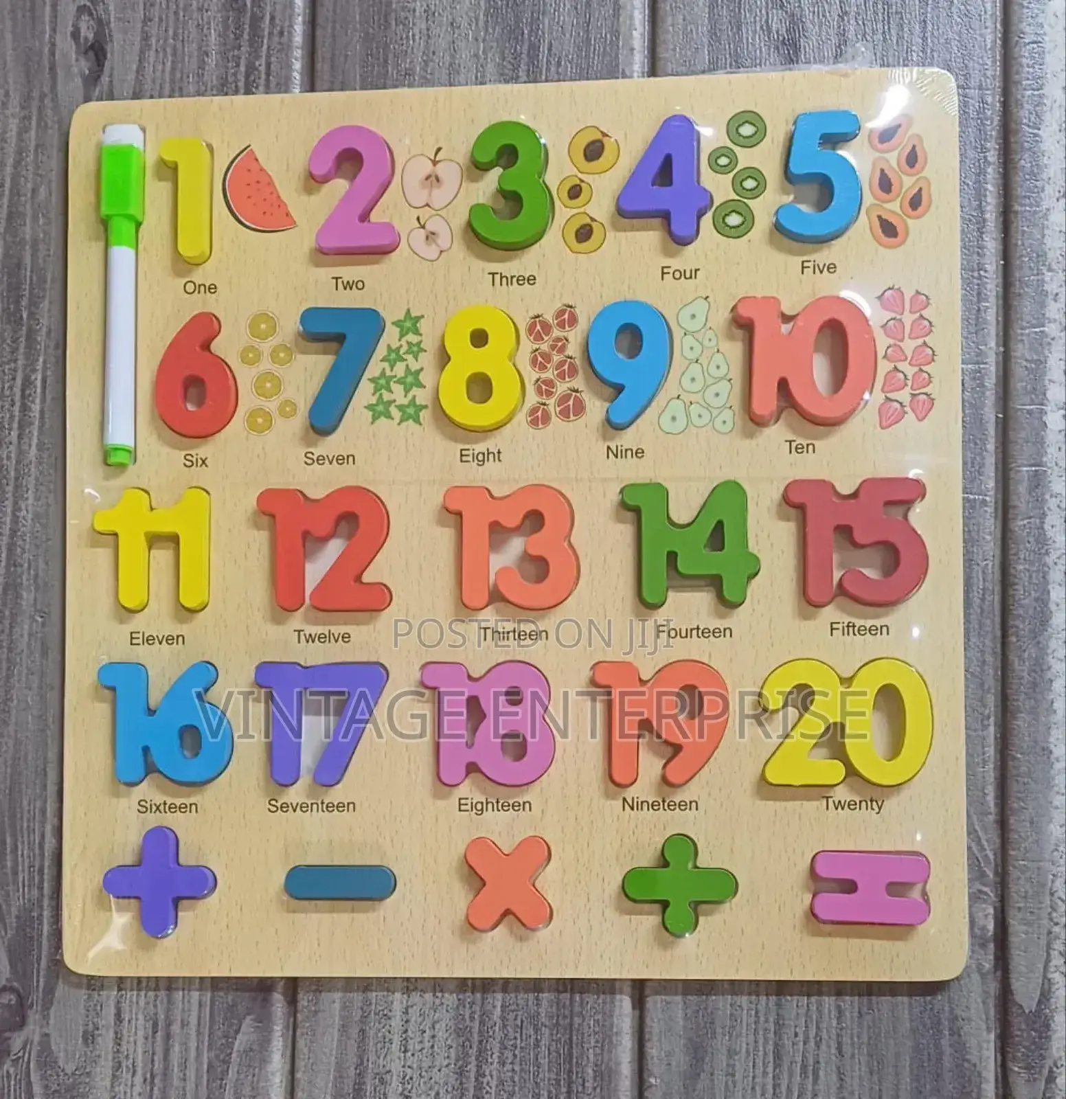 Numbers and Alphabet