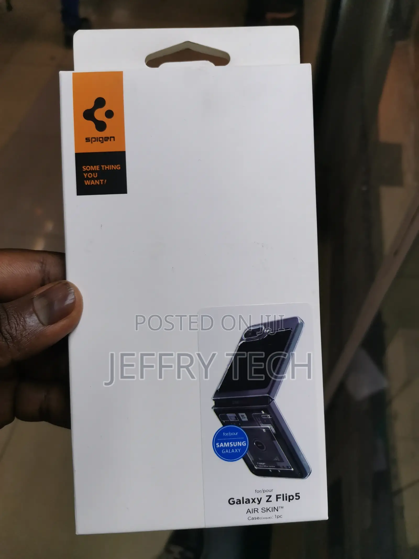 Galaxy Z Flip5 With Zero:One. Air Skin Case Ultra Hybrid Pro